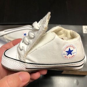 Converse Chuck Taylor All Star Cribster Sneaker - Baby Size 3 - White